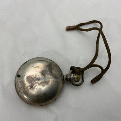 -9- HAMILTON | STERLING Open-Face Swing-Out Pocket Watch | 17j | 1909