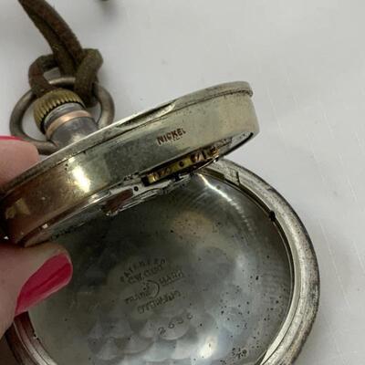 -9- HAMILTON | STERLING Open-Face Swing-Out Pocket Watch | 17j | 1909