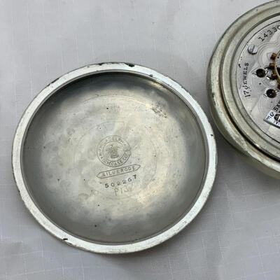 -10- ELGIN | Open Face Train Case Pocket Watch | 17j | 1910