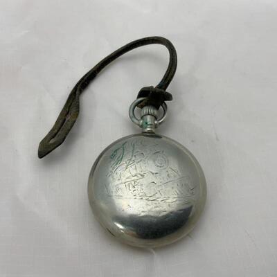 -10- ELGIN | Open Face Train Case Pocket Watch | 17j | 1910