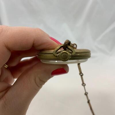 -11- ELGIN | Open Face Pocket Watch | 14K GF Watch | 15j | 1921 | 14K Chain-6g