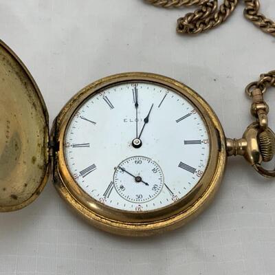 -14- ELGIN | Double Hunter Pocket Watch | 15j | 1905