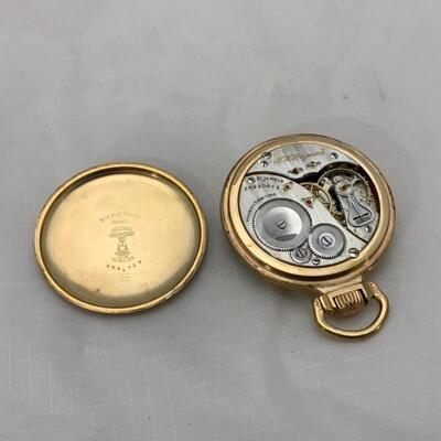 -16- ELGIN | Open Face Pocket Watch | 10K GF | 21j | 1926