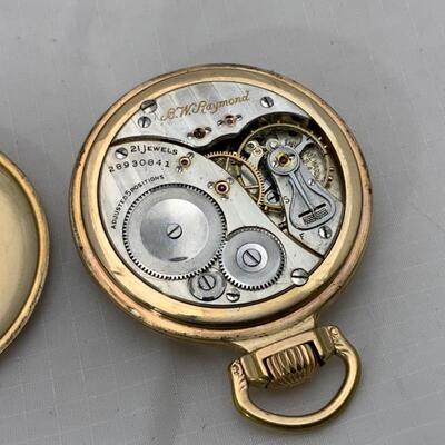 -16- ELGIN | Open Face Pocket Watch | 10K GF | 21j | 1926