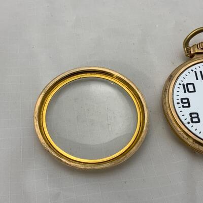 -16- ELGIN | Open Face Pocket Watch | 10K GF | 21j | 1926