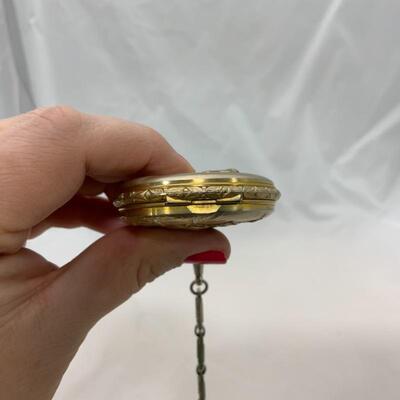-17- Full Hunter Horses Pocket Watch | Ever Swiss | 17j
