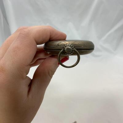 -18- PAUL PERRET | Double Hunter Pocket Watch | Key-Wound 