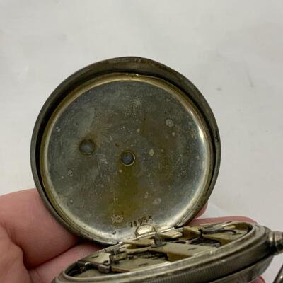 -18- PAUL PERRET | Double Hunter Pocket Watch | Key-Wound 