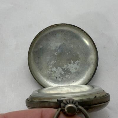 -18- PAUL PERRET | Double Hunter Pocket Watch | Key-Wound 