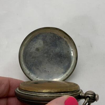 -18- PAUL PERRET | Double Hunter Pocket Watch | Key-Wound 