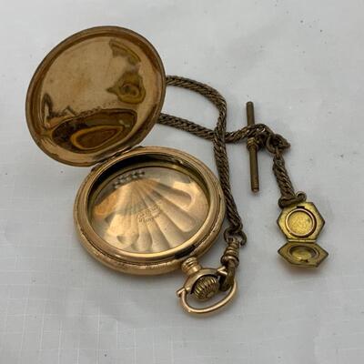 -21- Engraved Pocket Watch Case | Fob with Locket