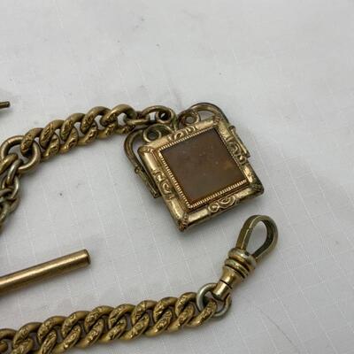 -22- Pocket Watch Chains | Gold Tone | Silver Tone | 18K-3g