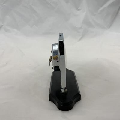 -24- VINTAGE | Silvercraft Clock | MCM 