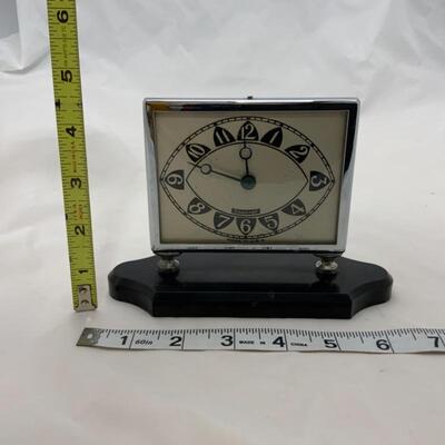 -24- VINTAGE | Silvercraft Clock | MCM 