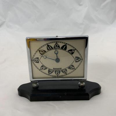 -24- VINTAGE | Silvercraft Clock | MCM 