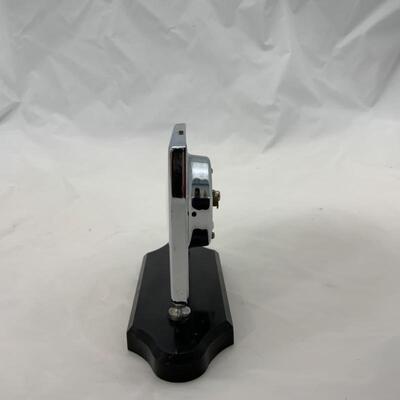-24- VINTAGE | Silvercraft Clock | MCM 