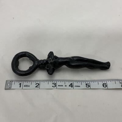 -26- VINTAGE | Cast Iron Babe Bottle Opener