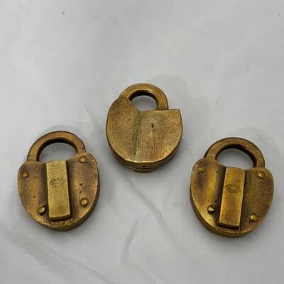 -28- Three Rail Road Locks | OSLRR | Unmarked | No Keys
