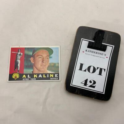 -42- KALINE | 1960 TOPPS Card #50 | Detroit Tigers
