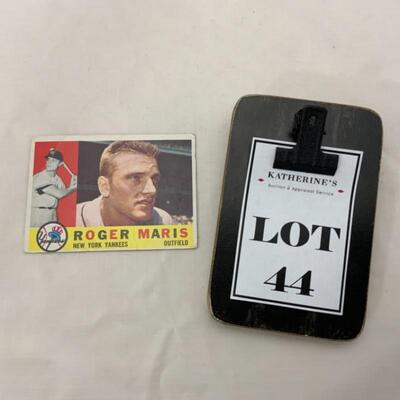 -44- MARIS | 1960 TOPPS Card #377 | New York Yankees