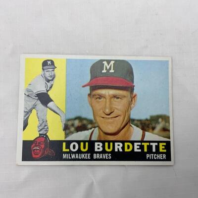 -50- BURDETTE | 1960 TOPPS Card #70 | Milwaukee Braves