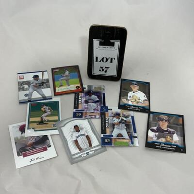 -57- 9 MARINERS Cards | Bowman Chrome | TOPPS | DONRUSS