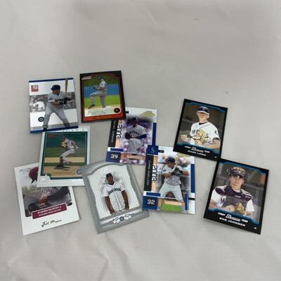 -57- 9 MARINERS Cards | Bowman Chrome | TOPPS | DONRUSS