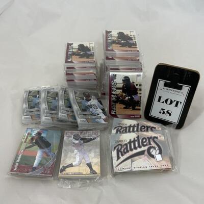 -58- Wisconsin Timber Rattlers | 25 Team Set Card Packs | 2003-2007