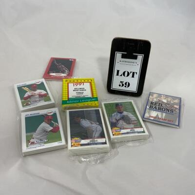 -59- Seven Minor League Team Sets | Baseball | Basketball