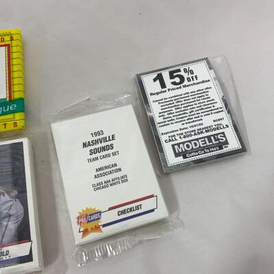 -59- Seven Minor League Team Sets | Baseball | Basketball