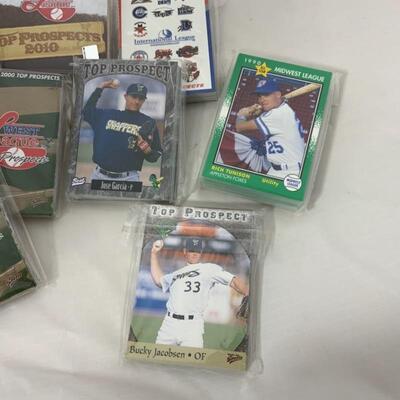 -60- Mid West League | 10 packs Top Prospects | Baseball Cards