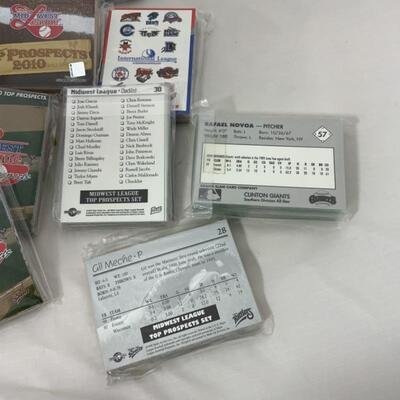 -60- Mid West League | 10 packs Top Prospects | Baseball Cards