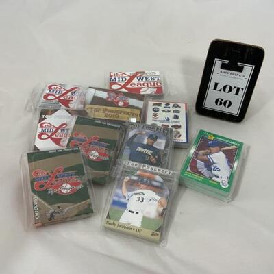-60- Mid West League | 10 packs Top Prospects | Baseball Cards