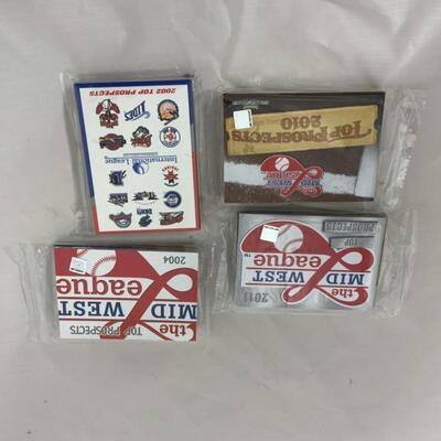 -60- Mid West League | 10 packs Top Prospects | Baseball Cards