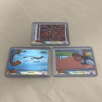 -65- Seven PokÃ©mon TV Series | Hologram Cards | Pikachu