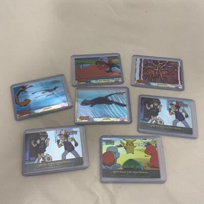 -65- Seven PokÃ©mon TV Series | Hologram Cards | Pikachu