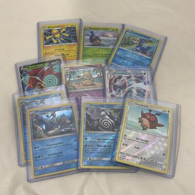 -67- 10 Hologram PokÃ©mon Deck Cards | 2017 & 2020 | TOPPS | NINTENDO