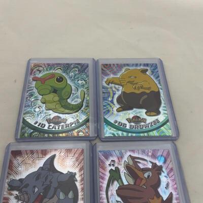 -68- 7 Holographic PokÃ©mon Cards | TOPPS | NINTENDO | 1999/2000