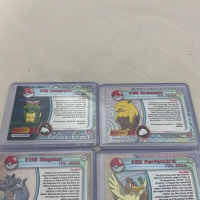 -68- 7 Holographic PokÃ©mon Cards | TOPPS | NINTENDO | 1999/2000