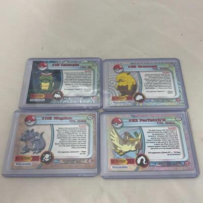 -68- 7 Holographic PokÃ©mon Cards | TOPPS | NINTENDO | 1999/2000