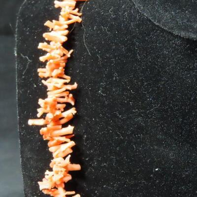 Coral Branch Necklace 