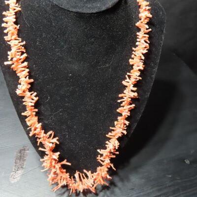 Coral Branch Necklace 