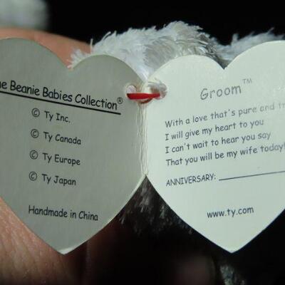 Beanie Babies Groom and Star