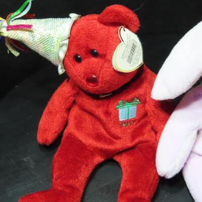 Beanie Babies July and Floppy