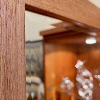 Scandinavian Danish Mid Century Modern wall unit cabinet