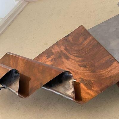 C Jere signed MCM Mid Century sculpture