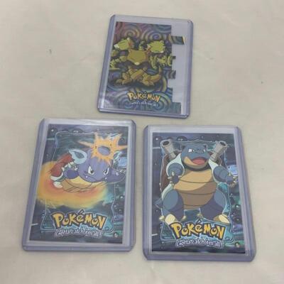 -69- Three PokÃ©mon Special Insert Cards | 1998/2000 | TOPPS | NINTENDO