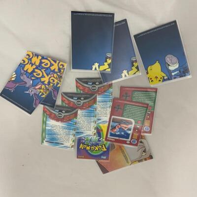 -72- 13 PokÃ©mon Trading Cards | TV Series | TOPPS | NINTENDO