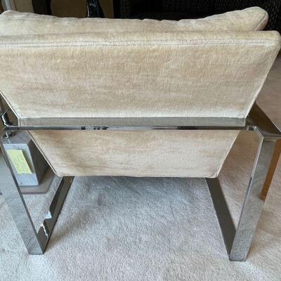 Pair 1970s Milo Baughman Thayer Coggin Lounge Chairs - pristine