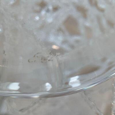 Mid Century Modern Abstract lucite sculpture signed Edel